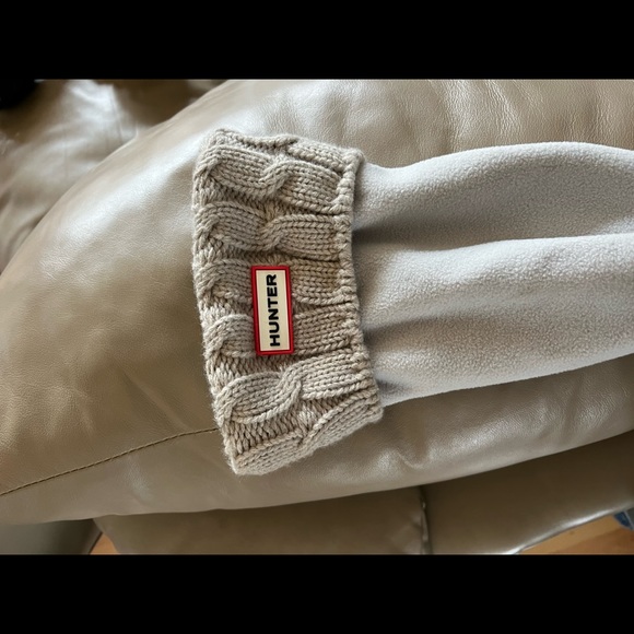 Hunter boot socks, fleece size M - Picture 3 of 5